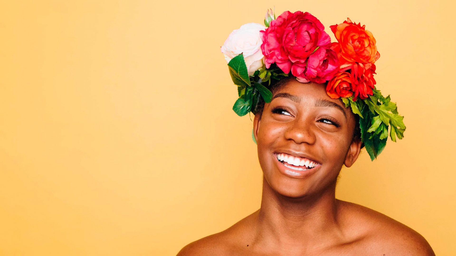Colourful flowers symbolising organisational growth and transformation